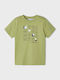 Παιδικό T-shirt Χακί Good Days