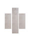 Klonaras Σετ Μοντέρνα Χαλιά Κρεβατοκάμαρας Beige KL472596 3τμχ