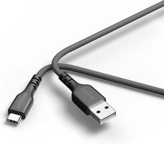 Hama Urage USB Uflex кабел USB A мъжки към USB C мъжки 2.2м черен