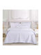 Greenwich Polo Club 2357 Κουβερλί Υπέρδιπλο Microfiber White 240x250cm