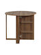 Middle Τραπέζι Τραπεζαρίας Ξύλινο Walnut 90x45x77εκ.