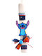Easter Candle Lilo & Stitch Flat Scented Handmade with Box Lilo & Stitch Blue