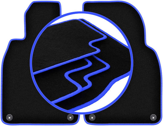 Carlux-blue Car Mats Porsche Boxster 718 Roadster 2016