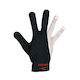 Longoni Nero Dx Billardhandschuh Rechts, Lang