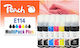 Peach Compatible Inkjet Printer Ink Package Epson 321707 70ml Black 1pcs