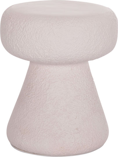 Hocker Für das Wohnzimmer Keramik Interon White 34x34x39cm