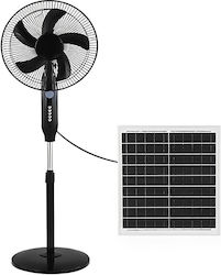 Solar Standventilator 16″ 3 Geschwindigkeiten & Solarpanel Rz-180 Solar Standventilator 16″ 3 Geschwindigkeiten & Solarpanel Rz-180