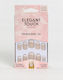 Elegant Touch Nail Tips in Beige Color 24pcs