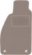 Beige Fahrermatte Alfa Romeo Spider Coupe Cabrio 1995-2005