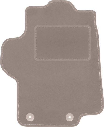Beige Driver Mat Peugeot 1007 Minivan 2004-2009