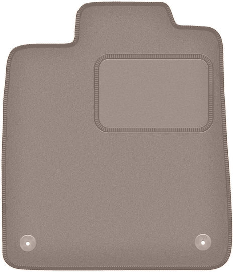 Beige Driver Mat Porsche Taycan Sedan 2020
