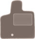 Beige Fahrermatte Volkswagen Routan 7-Sitzer 2008-2015
