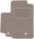 Beige Driver Car Mat Suzuki Splash Hatchback 2008-2014