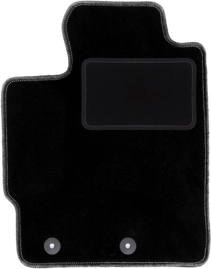 Black Driver Mat Toyota Verso-s Minivan 2010-2015