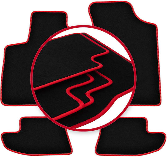 Carlux-red Car Mats Bentley Continental Gt V8 2013-2022