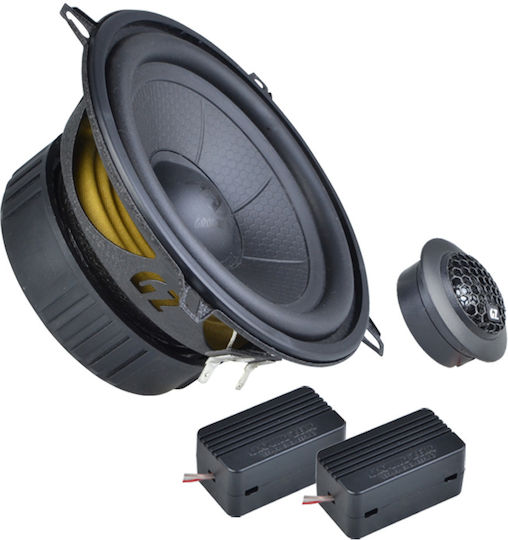 Ground Zero Car Speaker Set GZIC 130.2 Separate 5" with 80W RMS (2 Way)