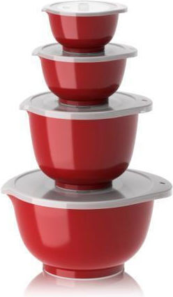 Rosti Mepal Lunchbox Kunststoff Rot 4Stück