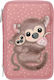 Depesche Pencil Case with 3 Compartments Pink
