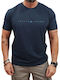 T-shirt Navy Μπλε