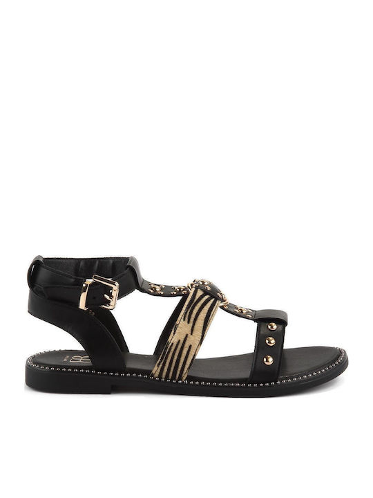 Fshoes Γυναικεία Σανδάλια Μαύρα