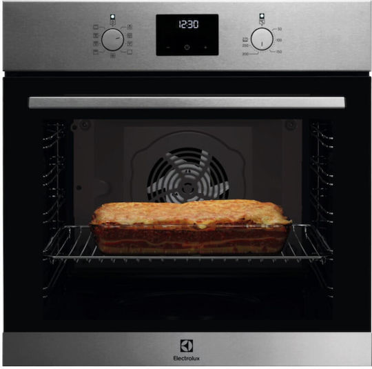 Electrolux Φούρνος κάτω Πάγκου 72lt Π59.6εκ. Inox