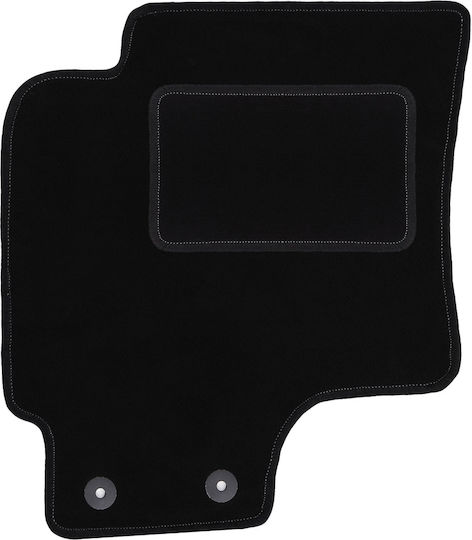 Black Driver Mat Chevrolet Evanda Sedan 2006-2012
