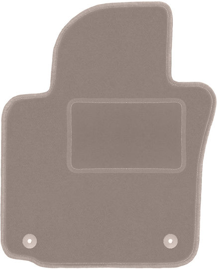 Beige Driver Mat Volkswagen Eos Cabriolet 2005-2015