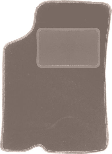 Beige Driver Mat Kia Sephia Ii Sedan 1997-2001