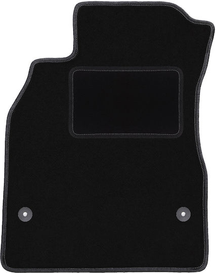 Black Driver Mat Renault Fluence Sedan 2009-2016