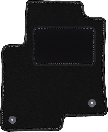 Black Driver Mat Smart Forfour I Hatchback 2004-2007