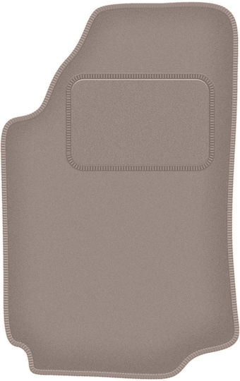 Beige Driver Mat Audi 200 C3 Sedan Avant 1983-1991