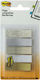 3m Post-it Σελιδοδείκτες Metallic Αυτοκόλλητο 12x43mm 5 Χρώματα X 20 Φύλλα 684-met