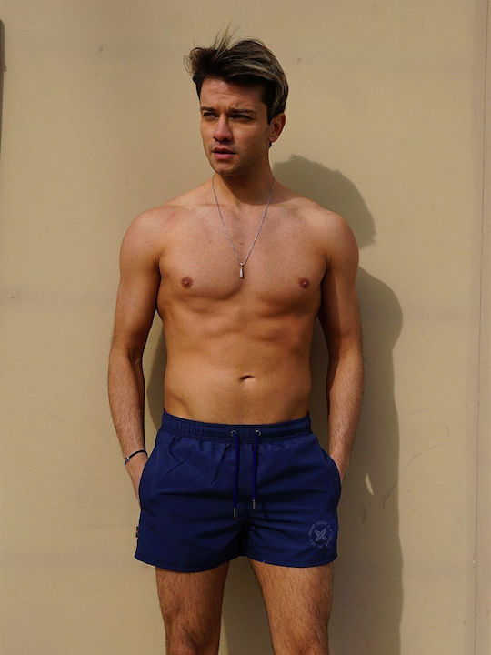 Miami Beach Men's Swimwear Shorts Dark Blue