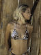 Bikini Τριγωνάκι με Ενίσχυση Animal Print