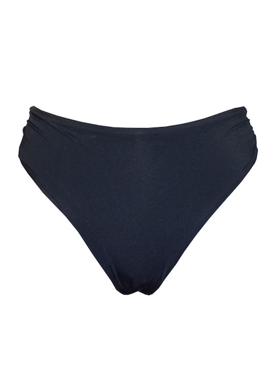 Bikini Brazil Ψηλόμεσο Μαύρο