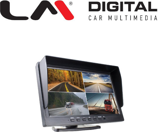 LM Digital 1080P Dashboard Car DVR, 10.1" Display