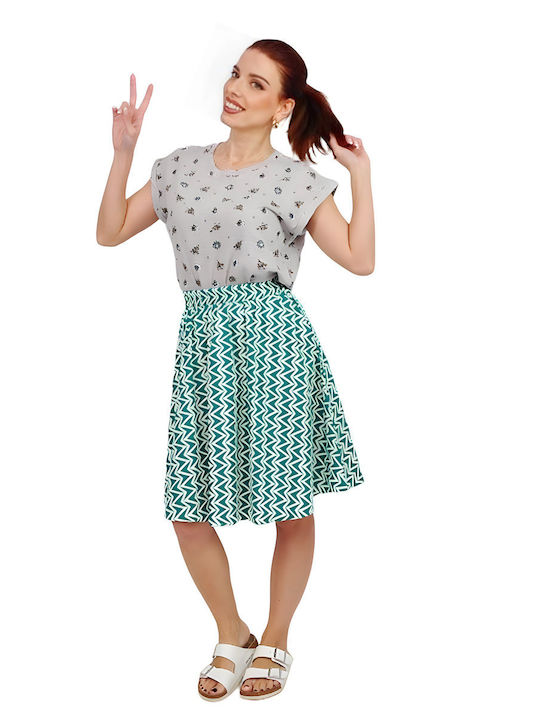 Midi Skirt Green