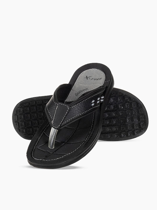 Herrensandalen in Schwarz Farbe