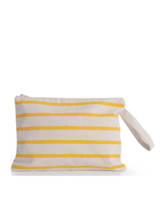 Toiletry Bag in Yellow color 33cm