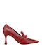 Pantofi cu toc Burgundy