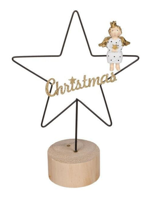 Out of the Blue Metal Christmas Decorative Desktop Star 18x8x26cm