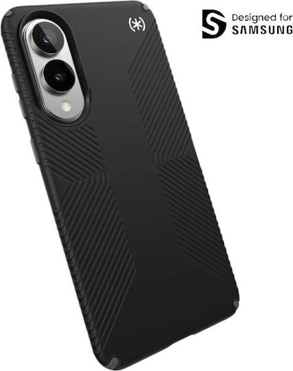 Speck Presidio2 Grip Back Cover Plastic / Tempered Glass Negru (Galaxy S25 Edge)