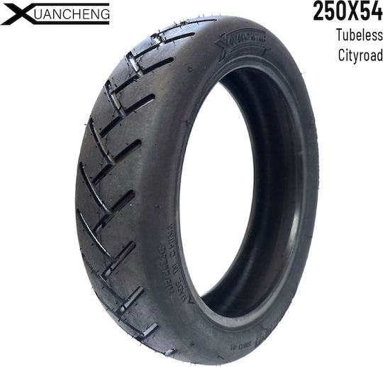 Ελαστικό Tubeless Tire Xuancheng 250×54 Ηλεκτρικό Σκούτερ Xiaomi Mi4