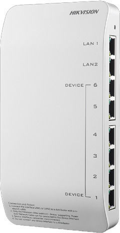 Hikvision DS-KAD606-N L2 PoE Switch με 8 Θύρες Gigabit (1Gbps) Ethernet