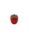 Atmosphera General Use Glass Transparent Vase with Lid 11x11x14cm 1 Piece