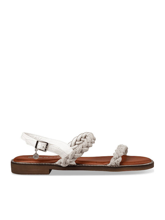 Envie Shoes Women's Silver Flat Sandals