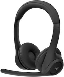 Logitech Zone 305 Ασύρματα On Ear Multimedia Ακουστικά με μικρόφωνο και σύνδεση Bluetooth / USB-C