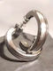Earrings Hoops made of Steel