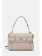 Damen Flap-Tasche Beige