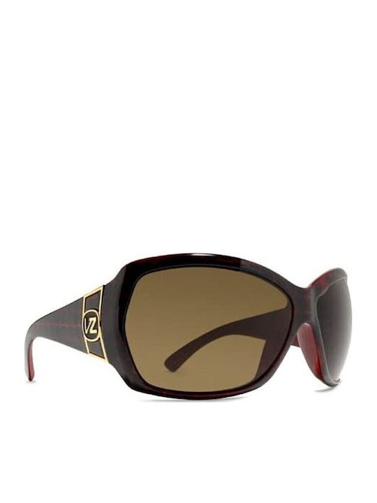 Vonzipper Ochelari de soare Burgundy cu Cadru & Burgundy Lentilă